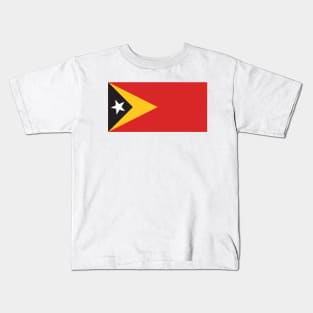 Flag of East Timor Kids T-Shirt